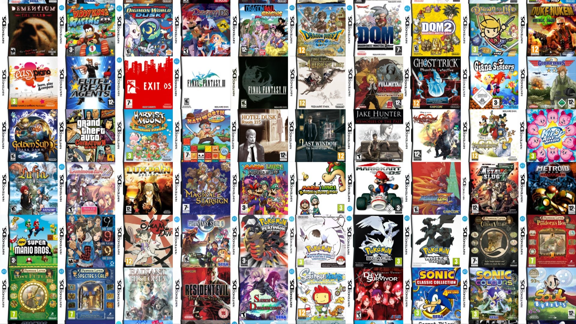 nintendo ds games on sale