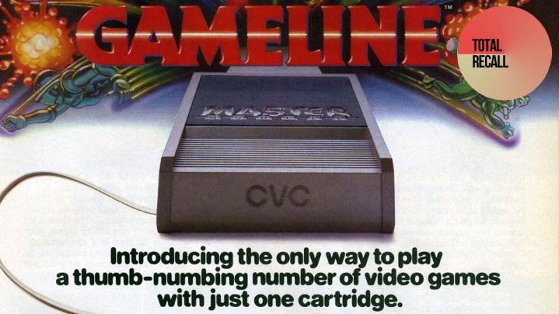 GameLine ad for Atari